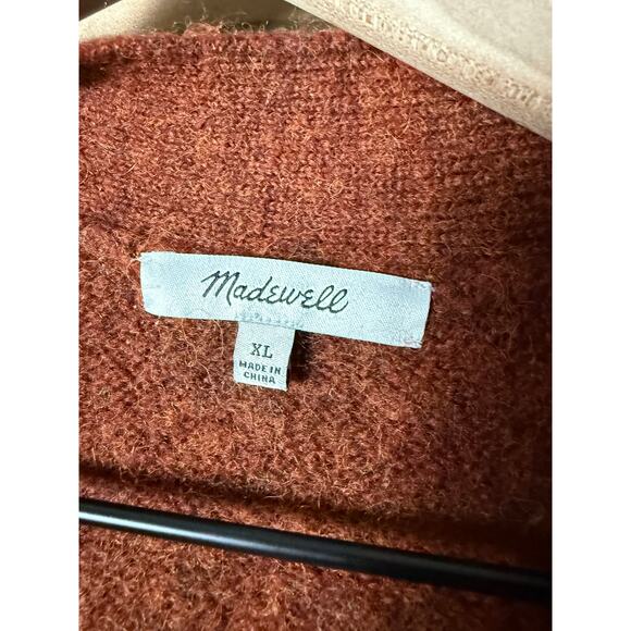 Madewell Allston Double-Button Cardigan Sweater Size XL - Picture 4 of 6